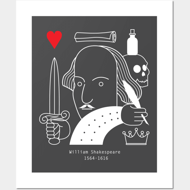 Shakespeare in Love Wall Art by Dear Reader